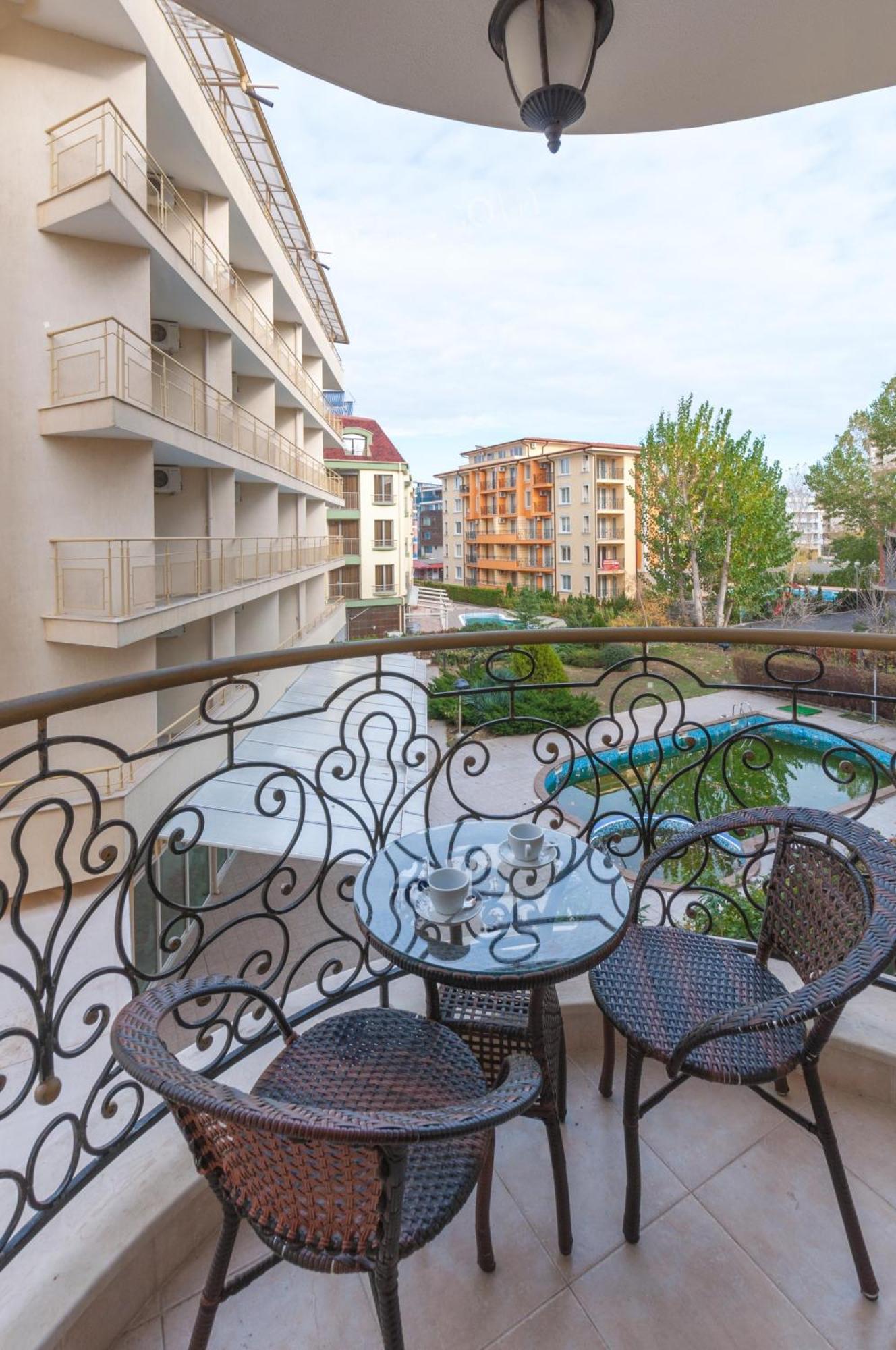 Monte Carlo Aparthotel Sunny Beach Exterior foto
